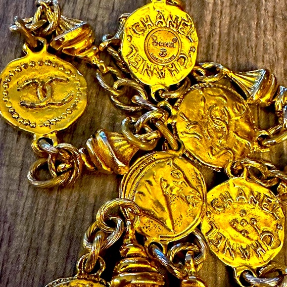 WOW POSHMARK - Authentic Chanel Supermodel Multiple Charm Necklace 37” L… - Picture 3 of 16